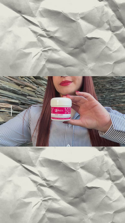Crema Desmaquillante con aceite de almendras, rosa mosqueta y vitamina E | Pure Clean